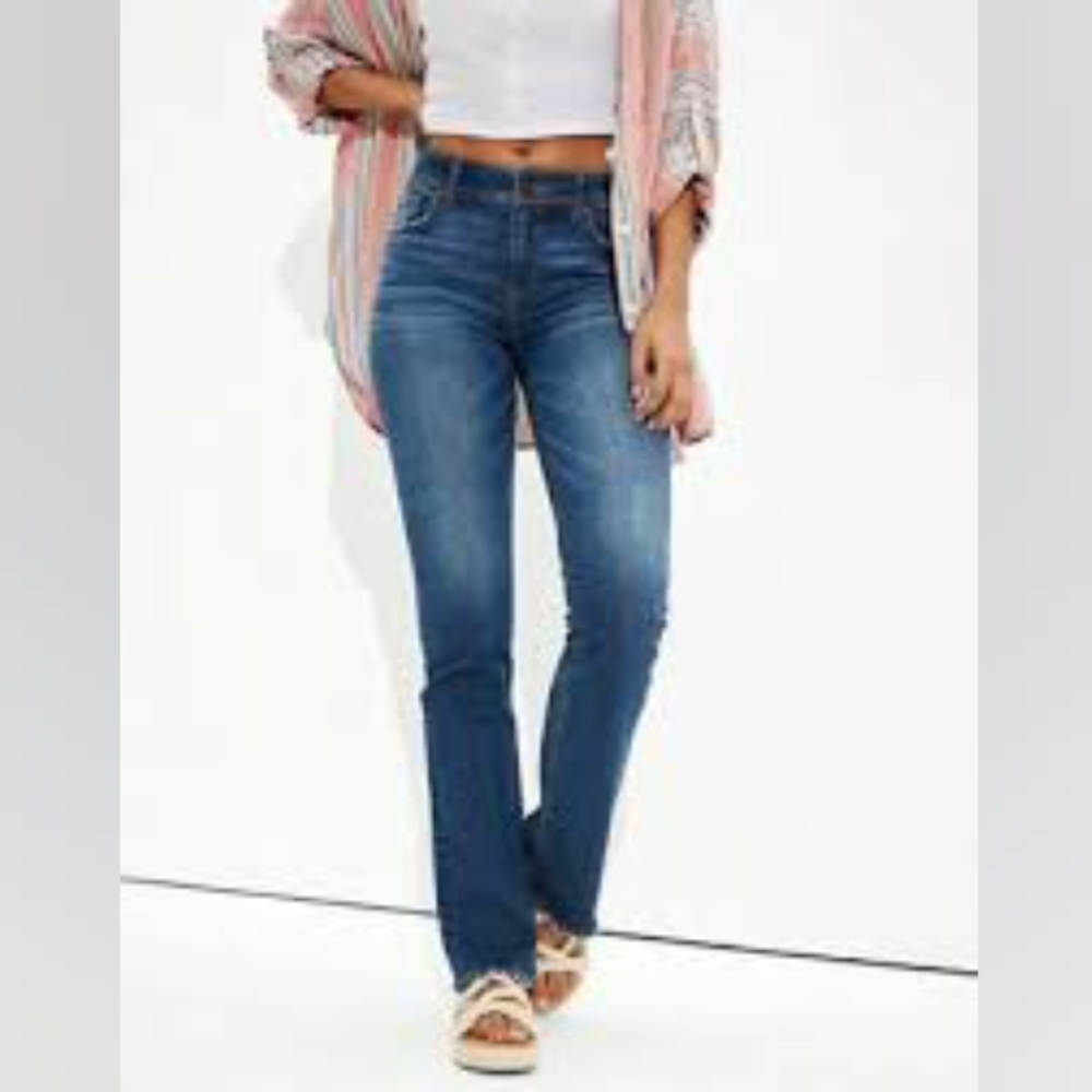 High Waisted Skinny Kick Bootcut Jeans
